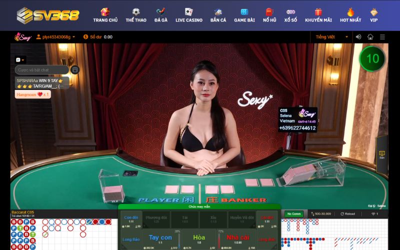 Dàn Dealer cực "cháy" tại sảnh AE Sexy SV368