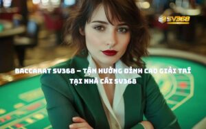 Baccarat SV368 – Tận hưởng đỉnh cao giải trí tại nhà cái SV368